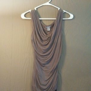 H&M sleevless Dress Shirt